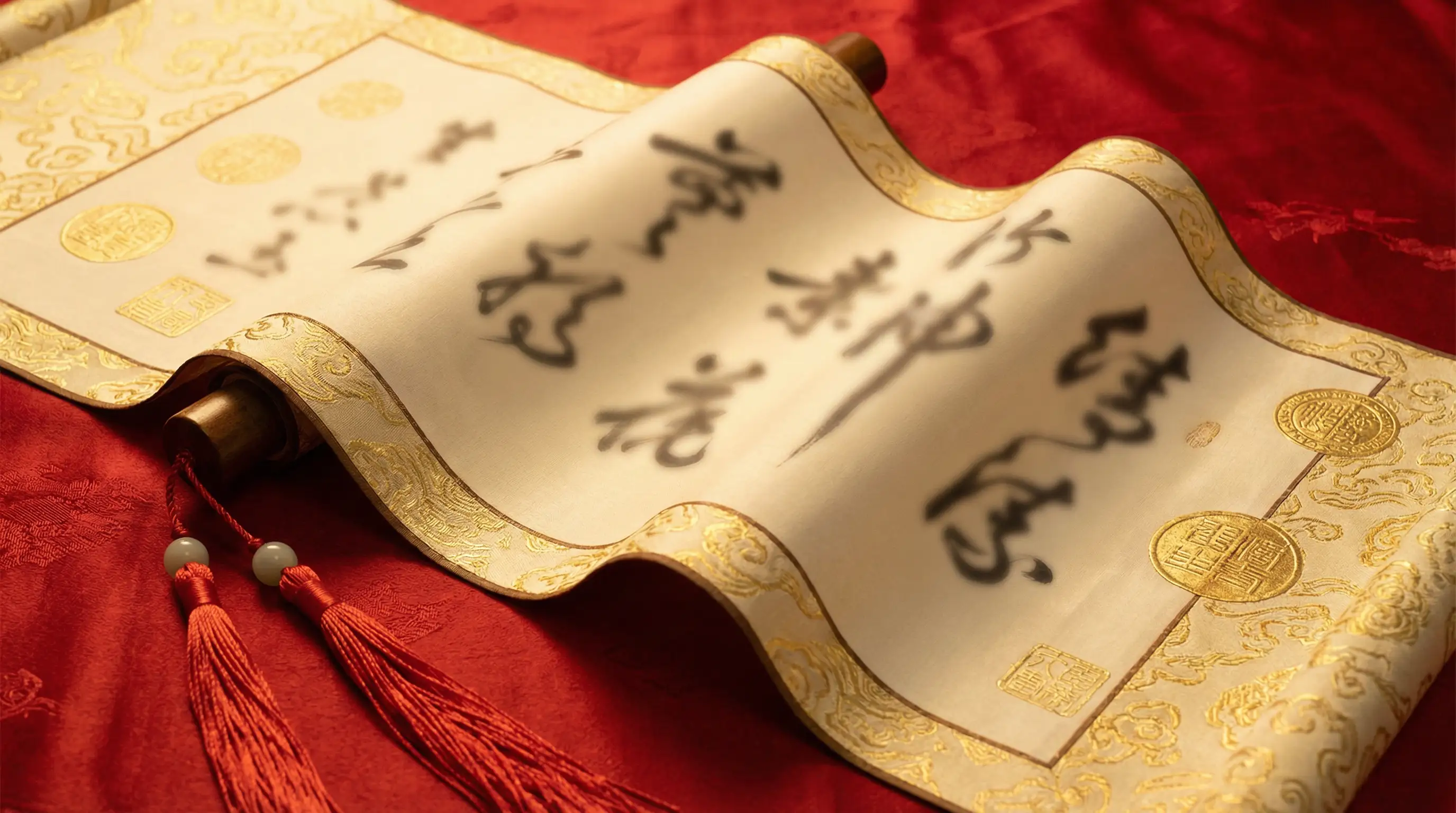 香山圣全集 平台公约卷轴展示